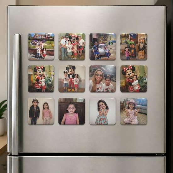 12 Fotos Magnéticas Personalizadas