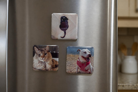 3 Fotos Magnéticas Personalizadas