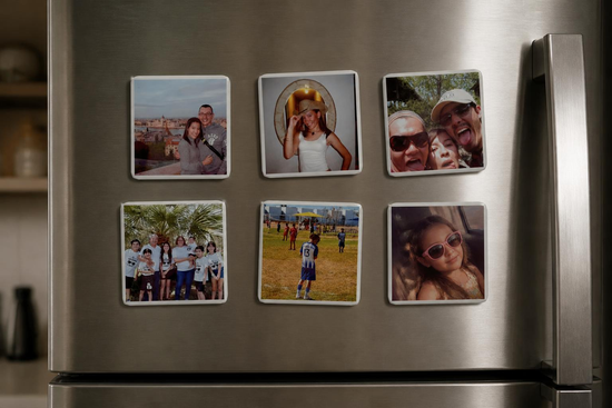 6 Fotos Magnéticas Personalizadas