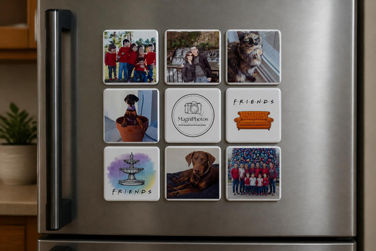 9 Fotos Magnéticas Personalizadas